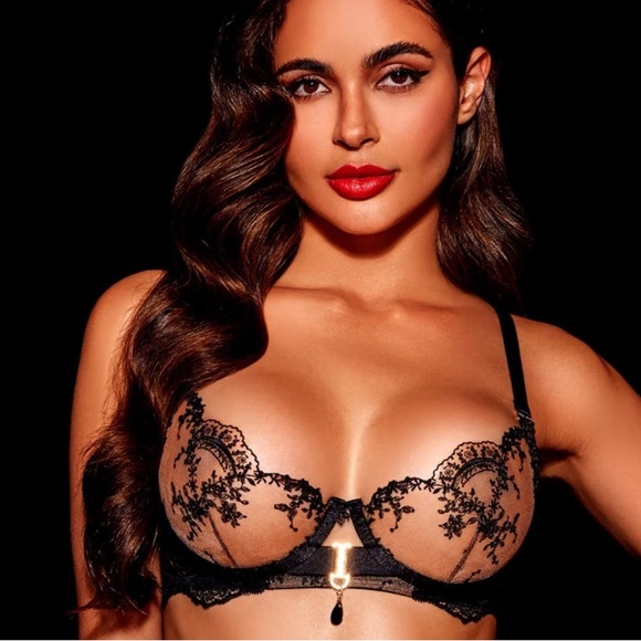 Honey Birdette Laura Black Bra